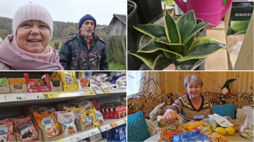 ЕЗДИЛИ В ГОРОД, БЫЛИ В "ПЯТЕРОЧКЕ", ПОСМОТРИМ ЧТО КУПИЛИ. смотреть онлайн