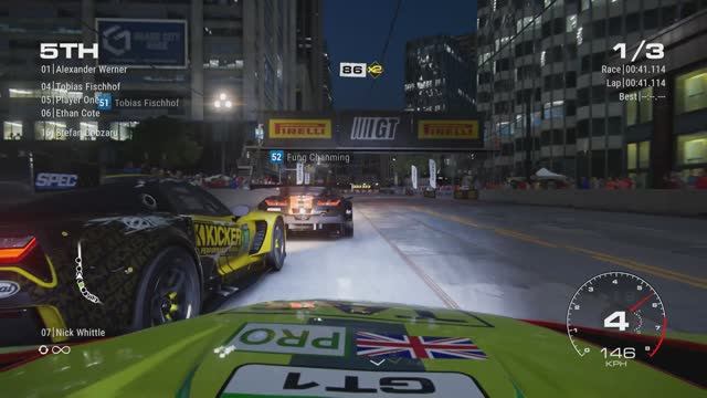 GRID. Ultimate Edition - Career - GT - 9 гонка(1 часть) смотреть онлайн