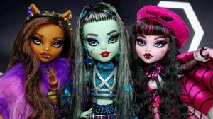 КУКЛЫ МОНСТЕР ХАЙ НОВЫЕ ИГРУШКИ РАСПАКОВКА РАЗВИВАЮЩИЕ МУЛЬТИКИ ДЛЯ ДЕВОЧЕК