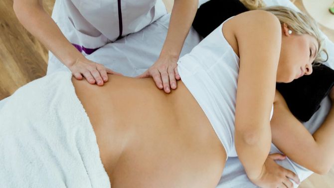 Массаж во время беременности смотреть онлайн