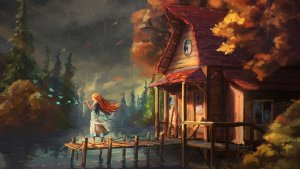 Ещё не пали чистые снега