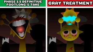 SPRUNKI: ФАЗА 3.5 DEFINITIVE! ⚔️ ОРИГИНАЛ VS GRAY TREATMENT — КТО КРУЧЕ? 🎧⚫🔥👑