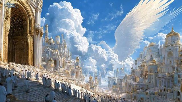 The Golden Gates of Heaven - A Celestial Journey Through Divine Architecture смотреть онлайн