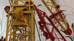 КБ-502 с рухнувшей стрелой.