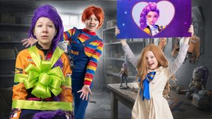 У Руми появилась БЕЗУМНАЯ ФАНАТКА 😱! Чаки подарил М3ган участницу К поп Охотниц На Демонов!