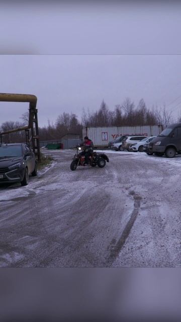 Трицикл СПРИНТ ТРАЙК (Ижтехмаш), на колесах 8" (20х7-8"), с двигателем LIFAN KP270, рычажной вилкой смотреть онлайн