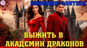 АУДИОКНИГА ЛЮБОВНОЕ ФЭНТЕЗИ | РОМАН: ВЫЖИТЬ В АКАДЕМИИ ДРАКОНОВ