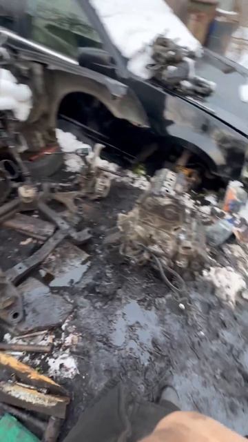 разбираю битый кадиллак