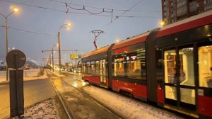 Проект «Трамваи Санкт-Петербурга» 12 серия. Новинка! Трамвай 71-638-02 «Поларис»