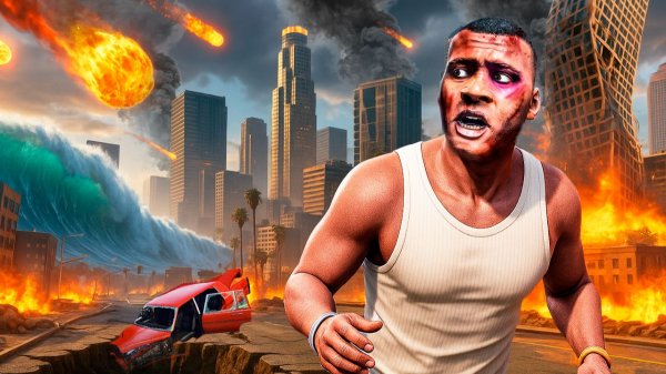 ПЕРЕЖИЛ БЕЗУМНЫЙ КОНЕЦ СВЕТА В ГТА 5! АПОКАЛИПСИС ЦУНАМИ, ТОРНАДО, МЕТЕОРИТЫ ОБЗОР МОДА GTA 5 ОНЛАЙН