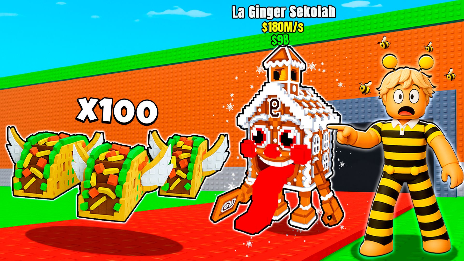 КАК Я ОТКРЫЛ 100 ЛАКИ БЛОКОВ ВО ВРЕМЯ ТАКО ИВЕНТ в РОБЛОКС Steal a Brainrot! смотреть онлайн