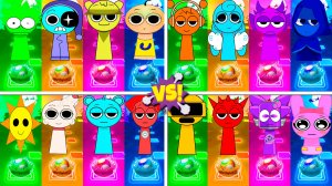 ВСЕ СПРУНКИ МЕГАМИКС 137-140 уровни - Мультики про Спрунке | МУЛЬТФИЛЬМЫ SPRUNKI в Tiles Hop