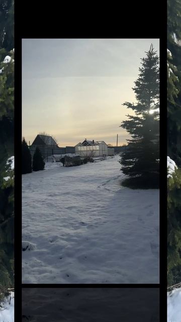 Снежная сказка начинается