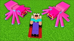 НУБ ЗАТРОЛЛЕН НЕВИДИМЫМ ПРО И МАМА ДЛИННЫЕ НОГИ В МАЙНКРАФТ!