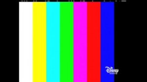 Изменение формата 4:3 на 16:9 во время профилактики (Канал Disney 19.07.2021)