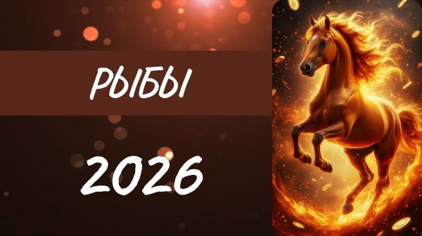 Рыбы ♓ Таро прогноз на 2026 год