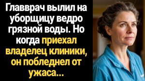 ИСТОРИИ ИЗ ЖИЗНИ/Главврач вылил на уборщицу ведро грязной воды, но когда приехал владелец клиники