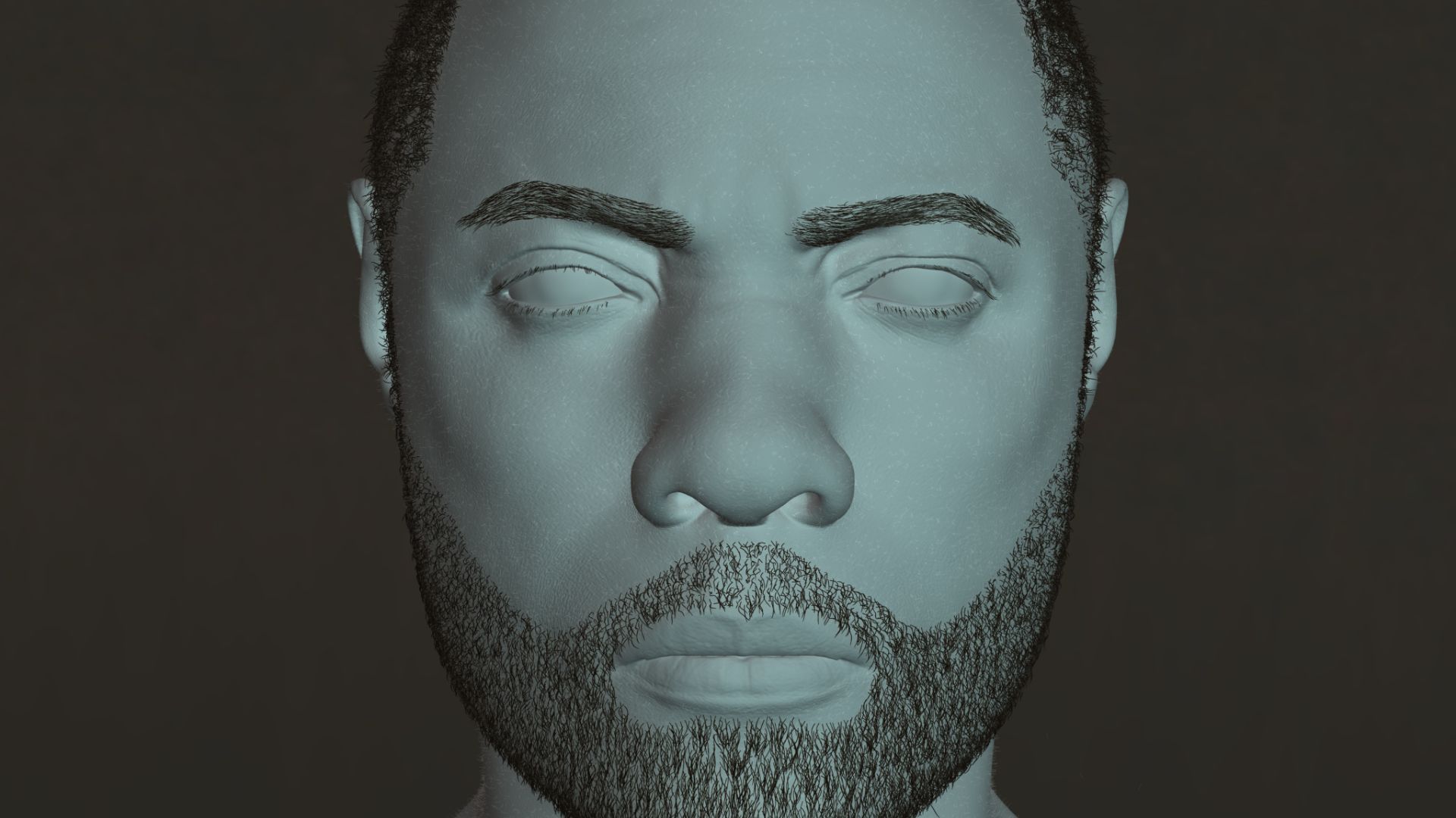 Африканец в 3D