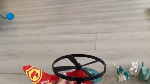 Пожар  на станции динозавров