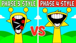 Sprunki Phase 1 Но Phase 3 VS 4 Style Daylight Version