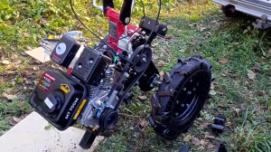 Первый запуск собранного мной мотоблока боксбот мт700 м