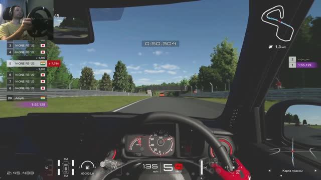 Playstation 4 PRO - Moza R5 - Gran Turismo 7 - Бог Скорости - карьера 041 - brook Raslution 2 смотреть онлайн