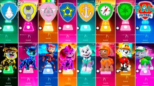 Мультики для Детей Щенячий Патруль Tiles Hop - ЭВЕРЕСТ, КРЕПЫШ, СКАЙ, ГОНЩИК, ЗУМА, ТРАКЕР