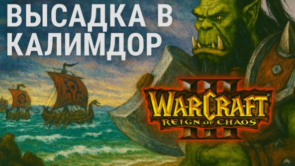 Warcraft III: Reign of Chaos - Кампания Орды: Высадка в Калимдор — Долгий поход ⚓🌪️🛡️ смотреть онлайн