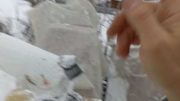 Мини трактор, Шнекоротор, Снег.