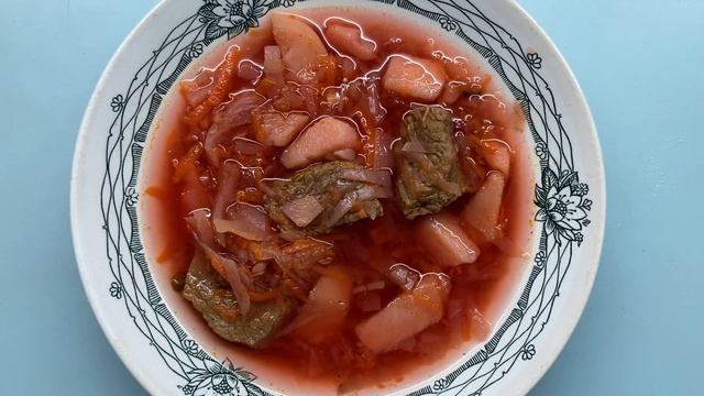 Борщ. Рецепты холостяка