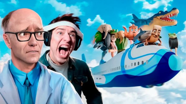 24 ЧАСА ВЫЖИВАНИЯ В САМОЛЕТЕ с ИТАЛЬЯНСКИМИ МЕМАМИ в VR! АНАТОХИЧ и ДРЫНДА в Garry's Mod