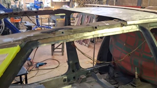 СЛОЖНЫЙ РЕМОНТ КРЫШИ НА АВТОМОБИЛЕ Citroen xm long. Часть-1. смотреть онлайн