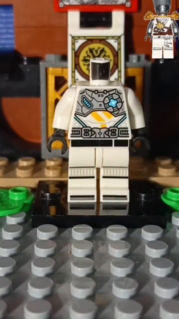 Как сделать зейна ZX  #Лего #lego #ниндзяго #ninjago  #кастом #castom