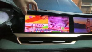 Установка приложений и разделения на экраны у Geely Monjaro