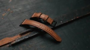 Кожаный ремешок для часов