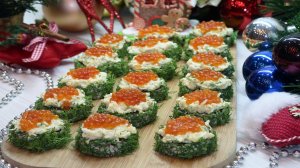 3 Рецепта Вкусных Бутербродов на Новогодний стол. Новогоднее меню 2026