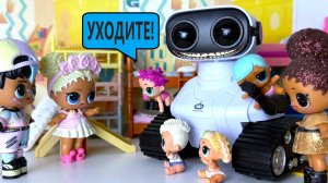 РОБОТ🤖 ВМЕСТО ВОСПИТАТЕЛЕЙ😱😄 В ДЕТСКОМ САДИКЕ ЛОЛ сюрприз куклы игрушки #мультики ДАРИНЕЛКА