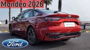 Mondeo 2026 уже здесь! Седан стал технологичнее и мощнее!