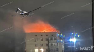 Появились кадры атаки БПЛА на Чебоксары. Началась эвакуация населения. Новости 26.11.25