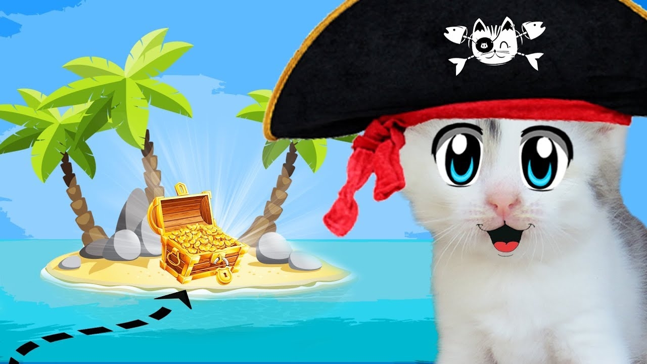 МИСТИКА ПИРАТОВ! КОШЕЯКА МУРКА И КАРТА СОКРОВИЩ! смотреть онлайн