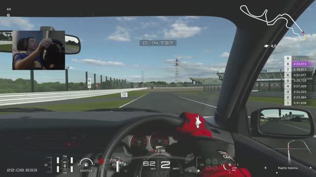 PS4 PRO - Moza R5 - Gran Turismo 7 - Испытания - вторая неделя - карьера 057 - brook Raslution 2 смотреть онлайн