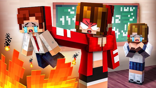 Злая учительница против СТИВА в Майнкрафте смотреть онлайн