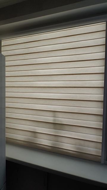 Рулонные шторы ЗЕБРА кассетного типа UNI2