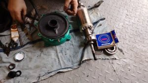 Замена подшипников в насосе Wilo Il 65/130