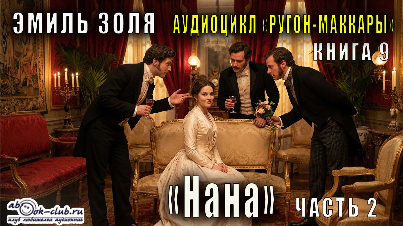 Эмиль Золя "Ругон-Маккары" книга 9 "Нана" часть 2