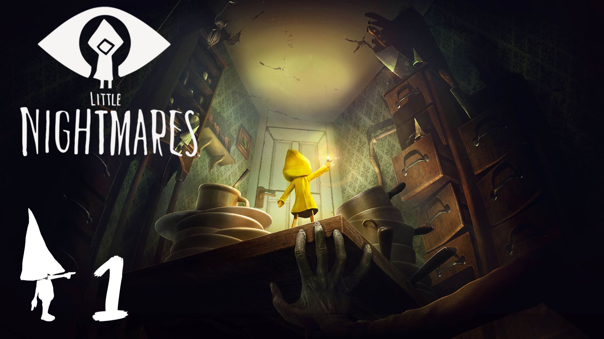Little Nightmares 1 прохождение - ТЮРЬМА, КАНАРЕЙКА ВЫРВАЛАСЬ ИЗ КЛЕТКИ #01 смотреть онлайн