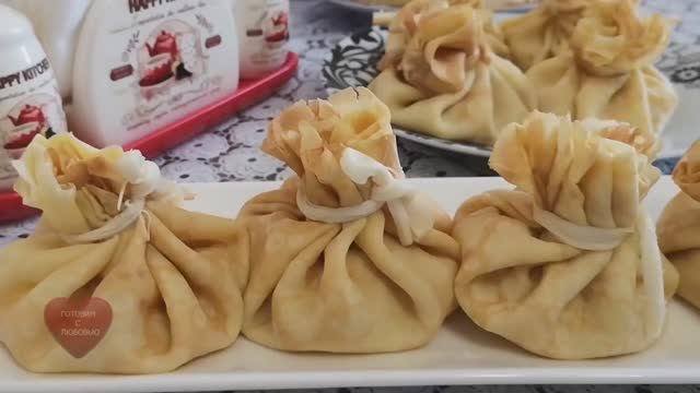 Блинные мешочки с начинкой. Блины на масленицу | Блинная закуска ОХОТНИЧЬЯ СУМКА. смотреть онлайн
