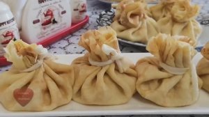 Блинные мешочки с начинкой. Блины на масленицу | Блинная закуска ОХОТНИЧЬЯ СУМКА.