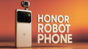 Honor Robot Phone — телефон будущего с робо-камерой! 🤖📱 Новый формат смартфонов