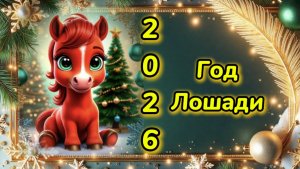 2026 Год лошади идет. Летит метель из под копыт.